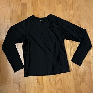 AERIE Black Long Sleeve Tee